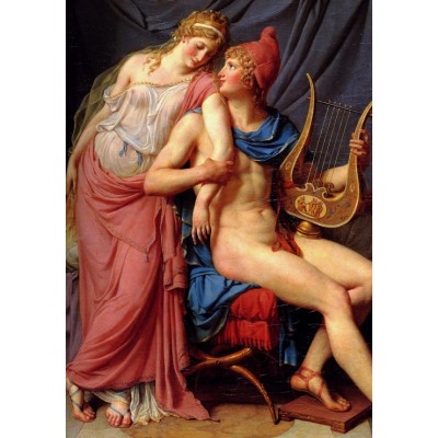 grafika-Puzzle - 1000 pieces - Jacques-Louis David: The Loves of Paris and Helen, 1788
