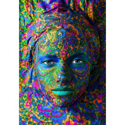 grafika-Puzzle - 3900 pieces - Face Art: Portrait of woman
