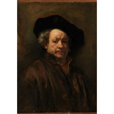 grafika-Puzzle - 1000 pieces - Rembrandt - Self-Portrait, 1660