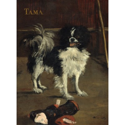 grafika-Puzzle - 2000 pieces - Edouard Manet: Tama: The Japanese Dog, 1875