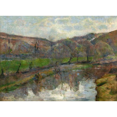 grafika-Puzzle - 300 pieces - Paul Gauguin : Brittany Landscape, 1888