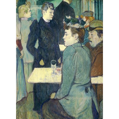 grafika-Puzzle - 300 pieces - Henri de Toulouse-Lautrec: A Corner of the Moulin de la Galette, 1892