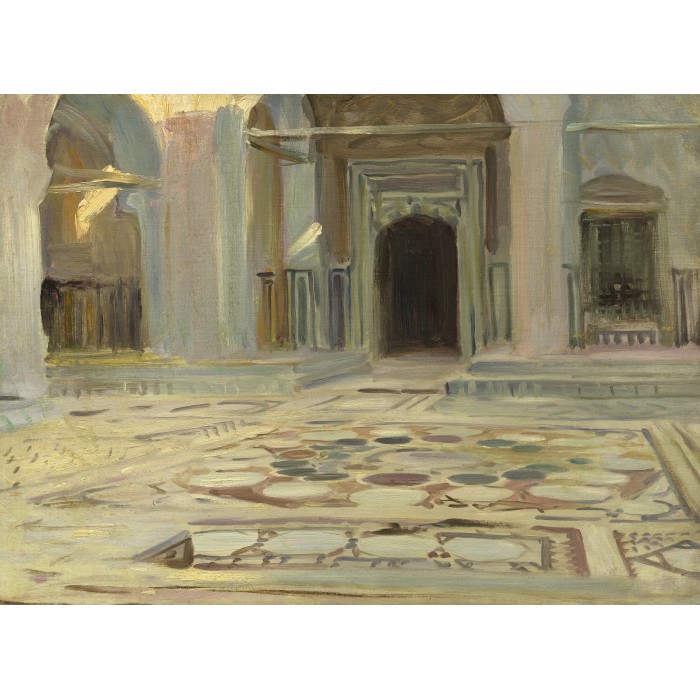 Puzzle Grafika-02071 John Singer Sargent: Pavement, Cairo, 1891