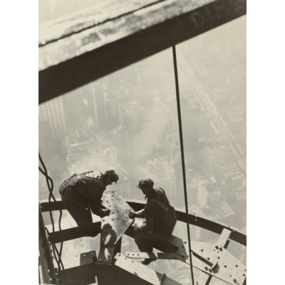 Grafika - 300 pièces - Lewis W. Hine : Empire State Building, New York, 1931