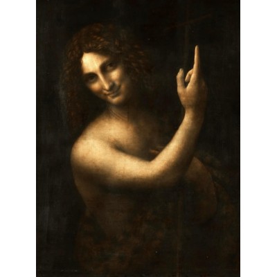 grafika-Puzzle - 2000 pieces - Leonard de Vinci : Saint Jean-Baptiste, 1513