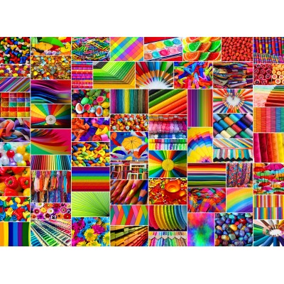 grafika-Puzzle - 2000 pieces - Collage - Colors