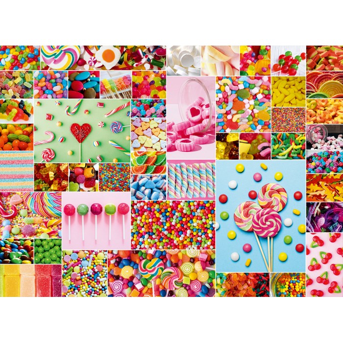 Puzzle Grafika-02984-P Sweet Candy