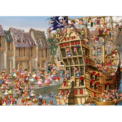 Grafika - 4000 pièces - François Ruyer - Pirates