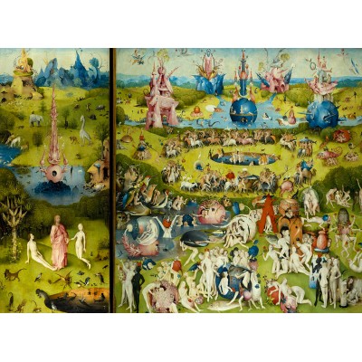 Grafika - 4000 pièces - Hieronymus Bosch - The Garden of Earthly Delights