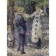Grafika - Auguste Renoir : La Balançoire, 1876
