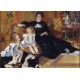 Grafika - Auguste Renoir - Madame Charpentier et ses Enfants, 1878