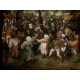 Grafika - Brueghel Pieter: The Wedding Dance, 1566