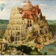 Grafika - Brueghel Pieter: Tower of Babel, 1563