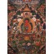 Grafika - Buddha Amitabha in His Pure Land of Suvakti