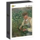 Grafika - Camille Pissarro : Le Jardinier - Vieux Paysan avec Chou, 1883-1895