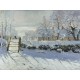Grafika - Claude Monet : La Pie, 1868-1869
