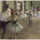 Grafika - Edgar Degas: La classe de danse, 1871-1874