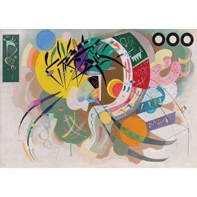 Grafika - 1500 pièces - Vassily Kandinsky - Dominant Curve, 1936