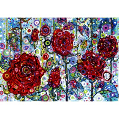 Grafika - 1500 pièces - Sally Rich - Roses