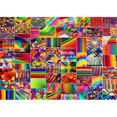 grafika-Puzzle - 2000 pieces - Collage - Colors