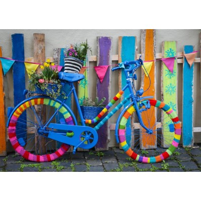 grafika-Puzzle - 1500 pieces - My Beautiful Colorful Bike
