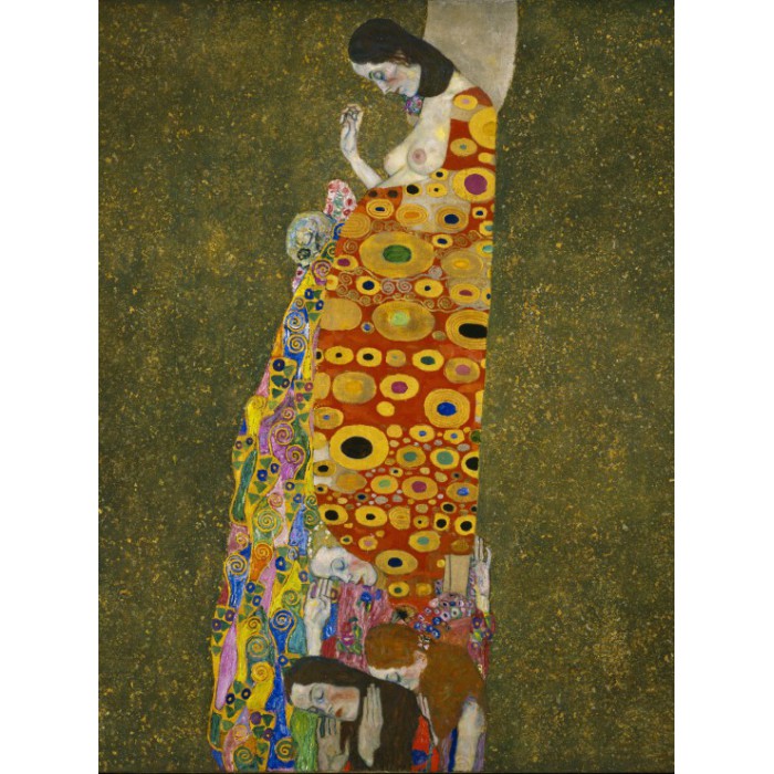 Puzzle Grafika-F-30105 Gustav Klimt: Hope II, 1907-1908