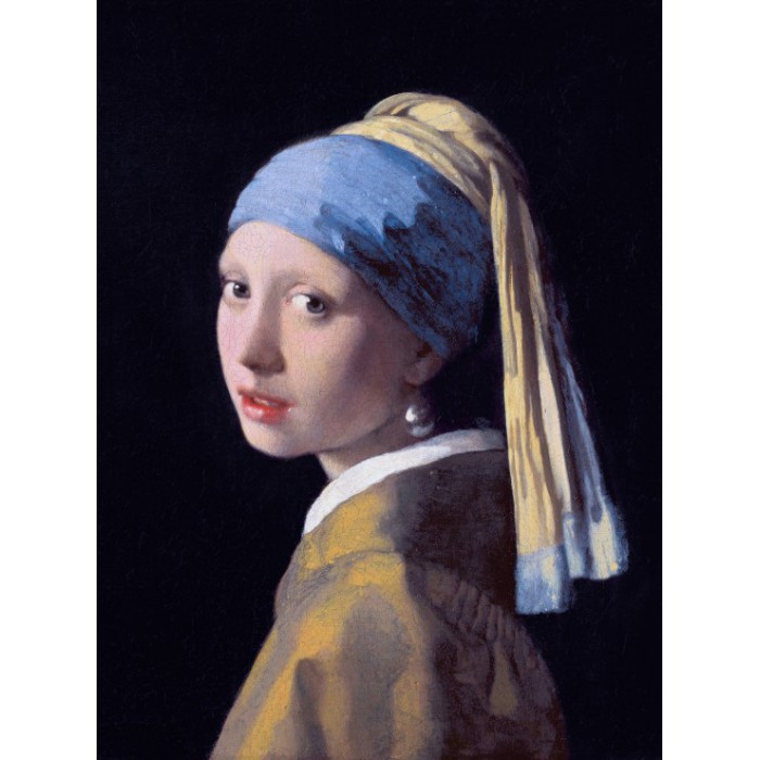 Puzzle Grafika-F-30121 Vermeer Johannes : La Jeune Fille à la Perle, 1665