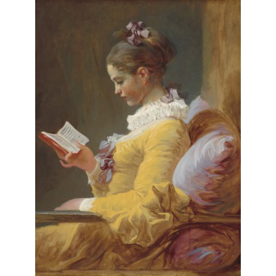 Grafika - 2000 pièces - Jean-Honoré Fragonard : La Liseuse, 1770-1772