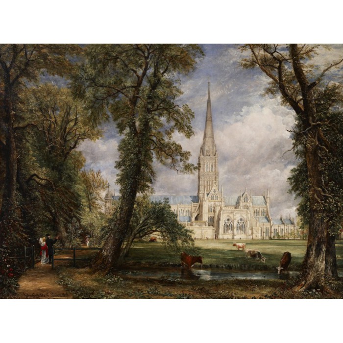 Puzzle Grafika-F-30148 John Constable, 1825
