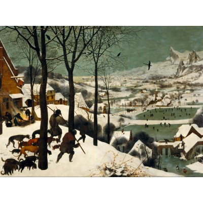 grafika-Puzzle - 2000 pieces - Brueghel : Hunters in the Snow