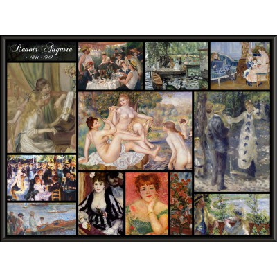 Grafika - 2000 pièces - Auguste Renoir - Collage