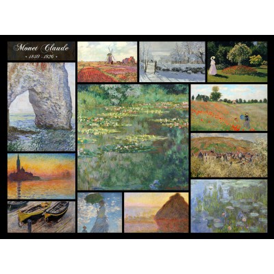 Grafika - 2000 pièces - Claude Monet - Collage