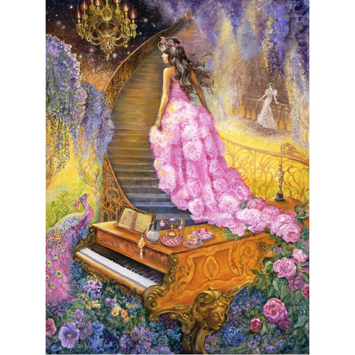 Puzzle Grafika-F-30239 Melody in Pink