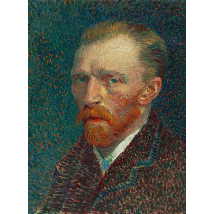 Puzzle Grafika-F-30305 Vincent van Gogh: Self-Portrait, 1887