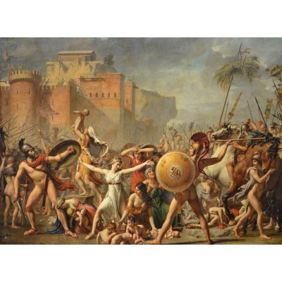 Grafika - 2000 pièces - Jacques-Louis David: Les Sabines, 1799