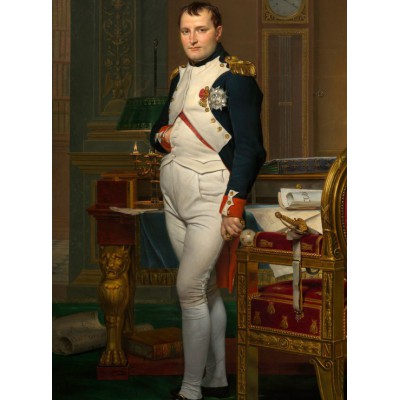 Grafika - 2000 pièces - Jacques-Louis David: The Emperor Napoleon in his study at the Tuileries, 1812