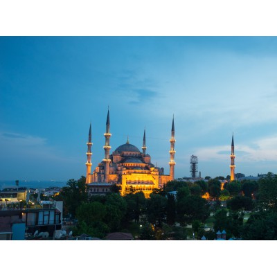 Grafika - 2000 pièces - Mosquée Bleue, Turquie