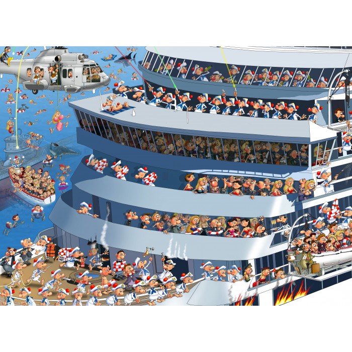 Puzzle Grafika-F-30376 François Ruyer - Croisière