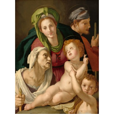 Grafika - 2000 pièces - Agnolo Bronzino : La Sainte Famille, 1527/1528