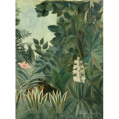 Grafika - 2000 pièces - Henri Rousseau: The Equatorial Jungle, 1909