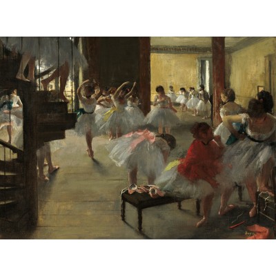 grafika-Puzzle - 2000 pieces - Edgar Degas: The Dance Class, 1873
