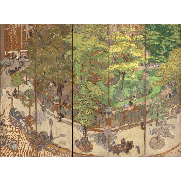 Puzzle Grafika-F-30491 Edouard Vuillard : Place Vintimille, 1911