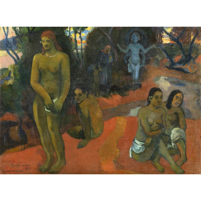 Puzzle Grafika-F-30507 Pau Gauguin : Te Pape Nave Nave (Eaux Délectables), 1898