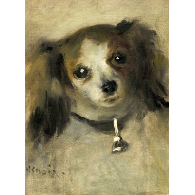 Grafika - 2000 pièces - Auguste Renoir: Head of a Dog, 1870
