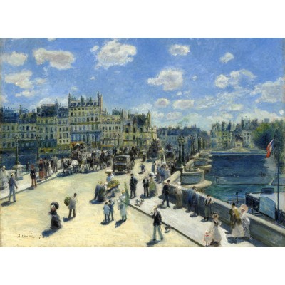 Grafika - 2000 pièces - Auguste Renoir: Pont Neuf, Paris, 1872