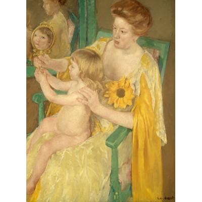 Grafika - 2000 pièces - Mary Cassatt: Mother and Child, 1905