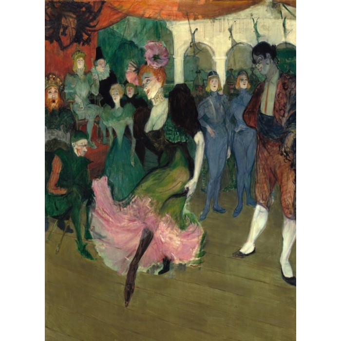 Puzzle Grafika-F-30557 Henri de Toulouse-Lautrec : Marcelle Lender Dansant le Bolero en