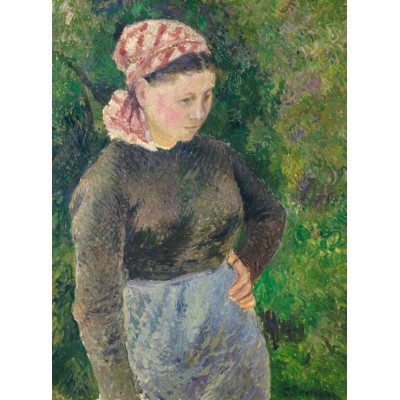 Grafika - 2000 pièces - Camille Pissarro: Peasant Woman, 1880