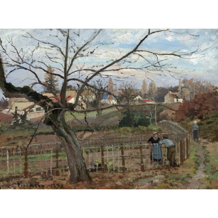 Puzzle Grafika-F-30571 Camille Pissarro : La Barrière, 1872