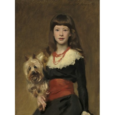 Grafika - 2000 pièces - John Singer Sargent : Miss Beatrice Townsend, 1882